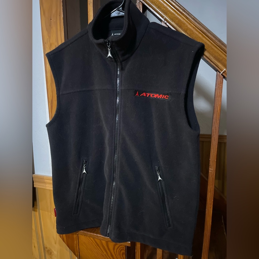 Atomic Fleece Zip Vest, Men’s M Outdoors Warm, Activewear Layer